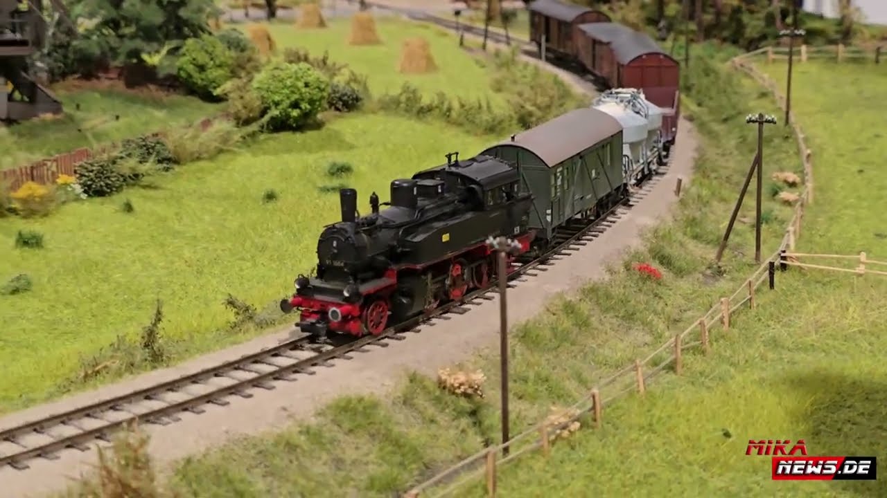 Schöne detailreiche Modellbahnen - 16 Anlagen auf der Modell Leben - Märklin Piko Rocco TIllig