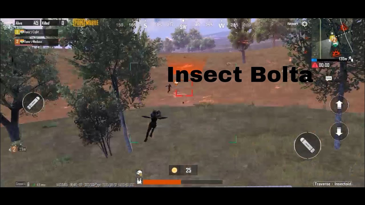 Pubg mobile insect mod gameplay