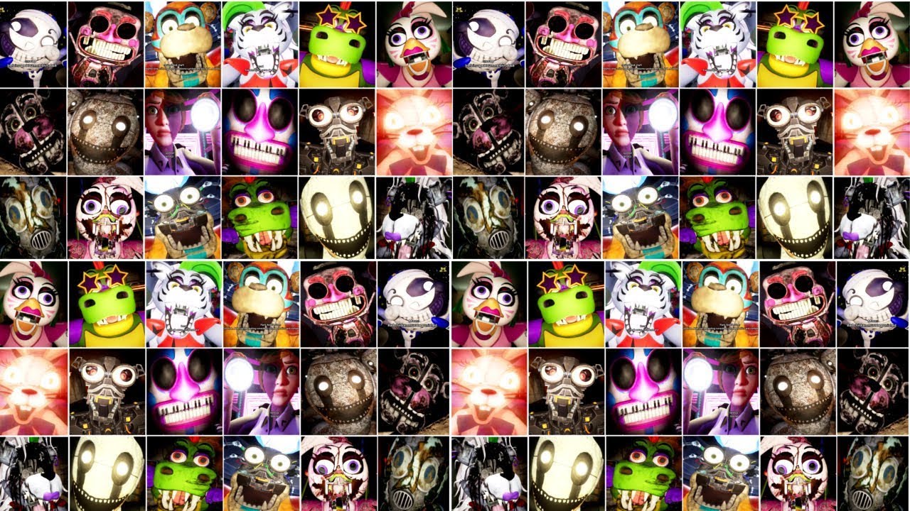 FNAF Security Breach - ALL JUMPSCARES (Complete)