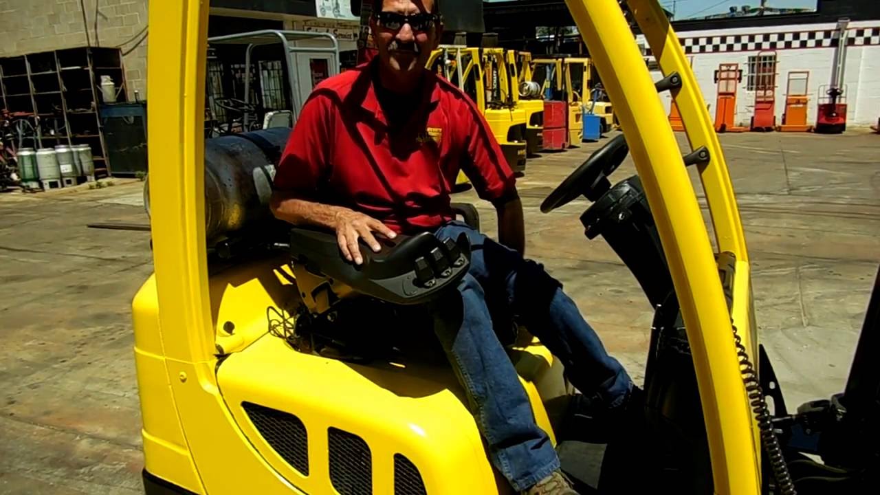 #20655 Hyster 5k Cushion Tire forklift -WesternMaterialHandling.com