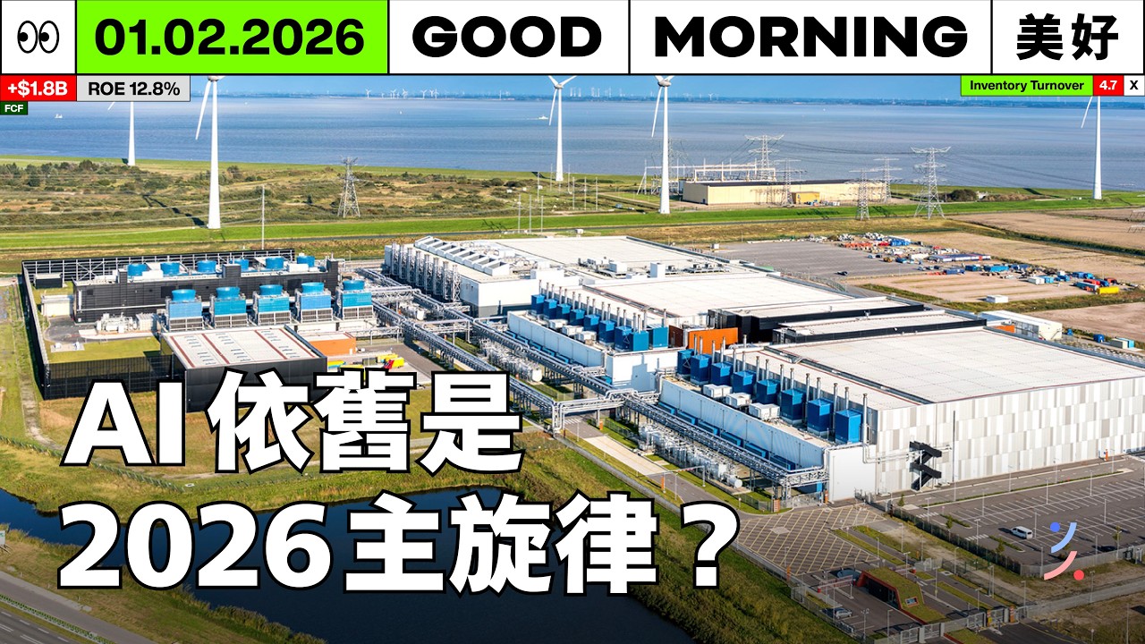 AI 依舊是 2026 主旋律：美股區間波動，台股偏多看待｜2026/01/02 (五)