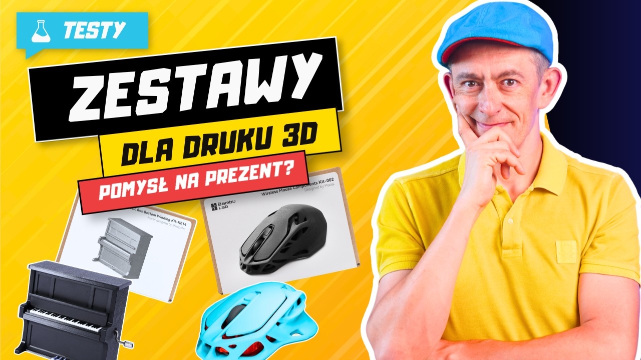 Recenzja Zestaw&oacute;w Kreatywnych od Bambu Lab! - Jak ożywić wydruki 3D? 🤯