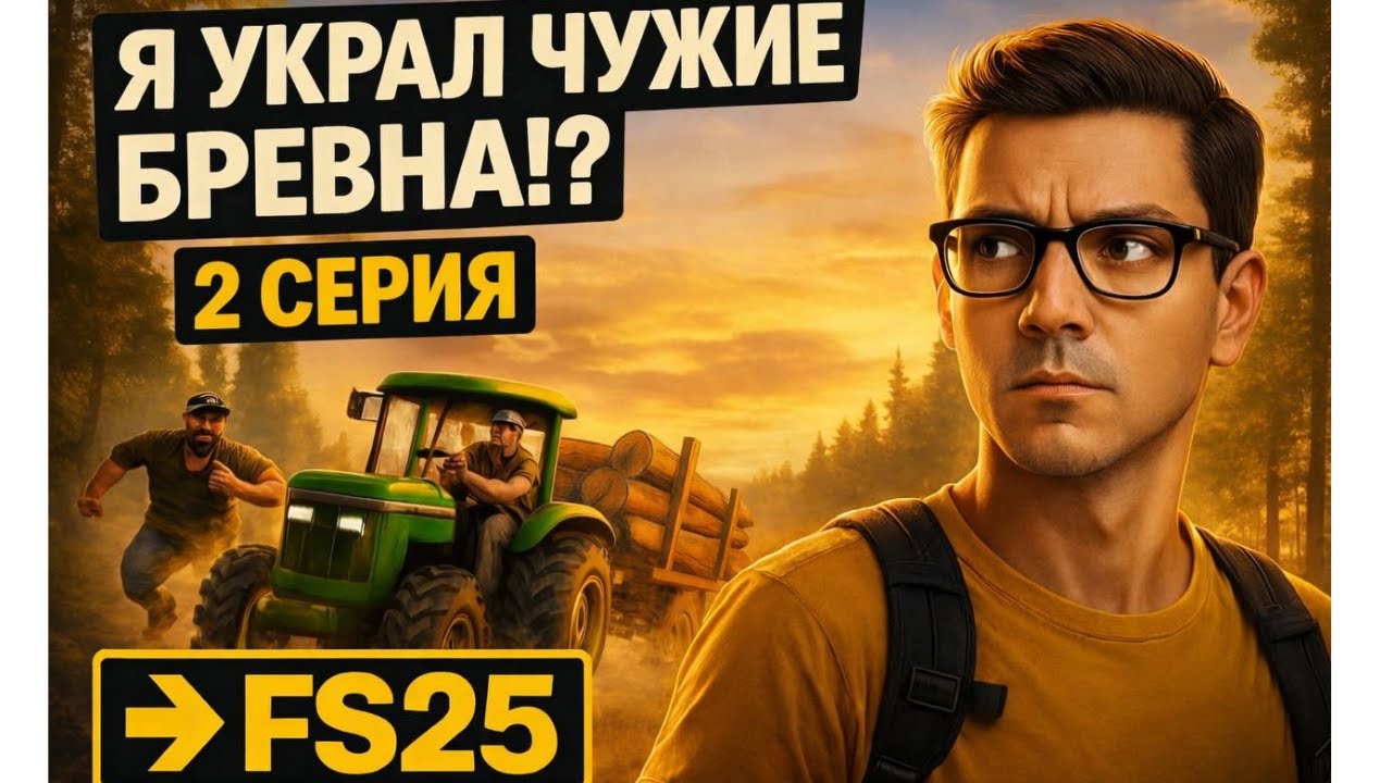 Я ЗАРАБОТАЛ ПЕРВЫЕ ДЕНЬГИ В АМЕРИКЕ!  Реалистичный сериал в Farming Simulator.