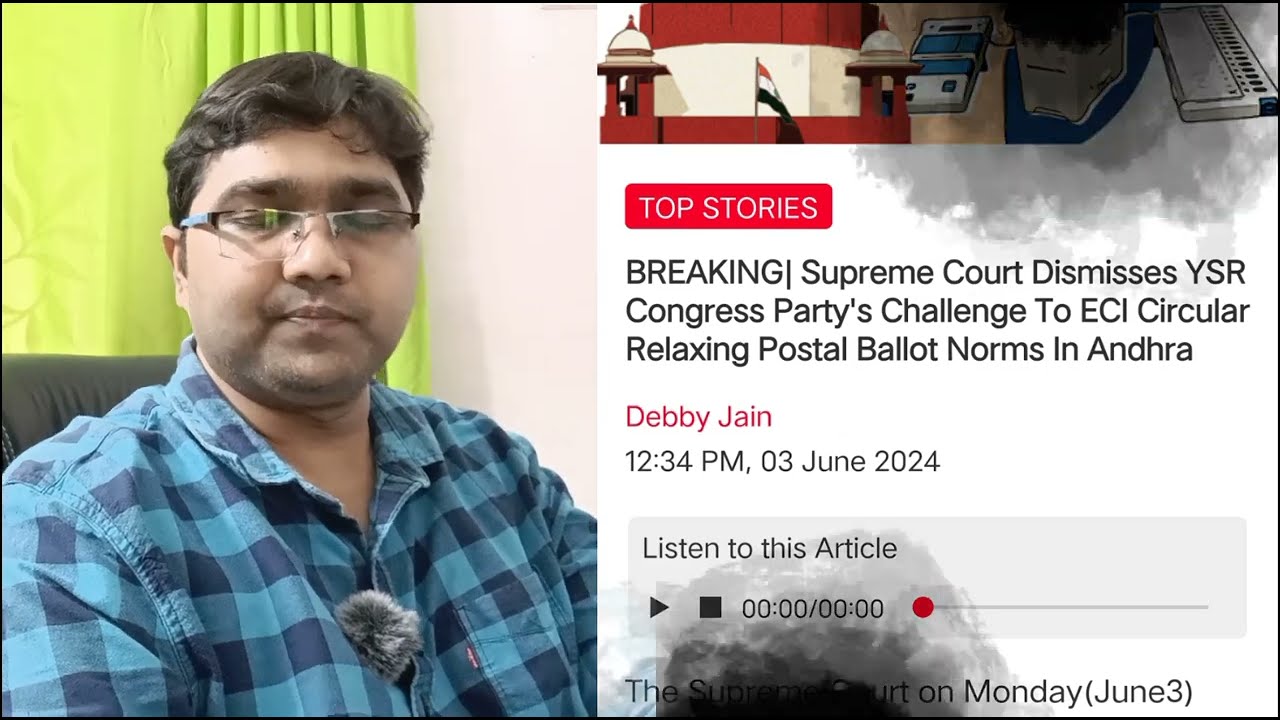YCP petition in Supreme court dismissed... #elections2024 #ycp