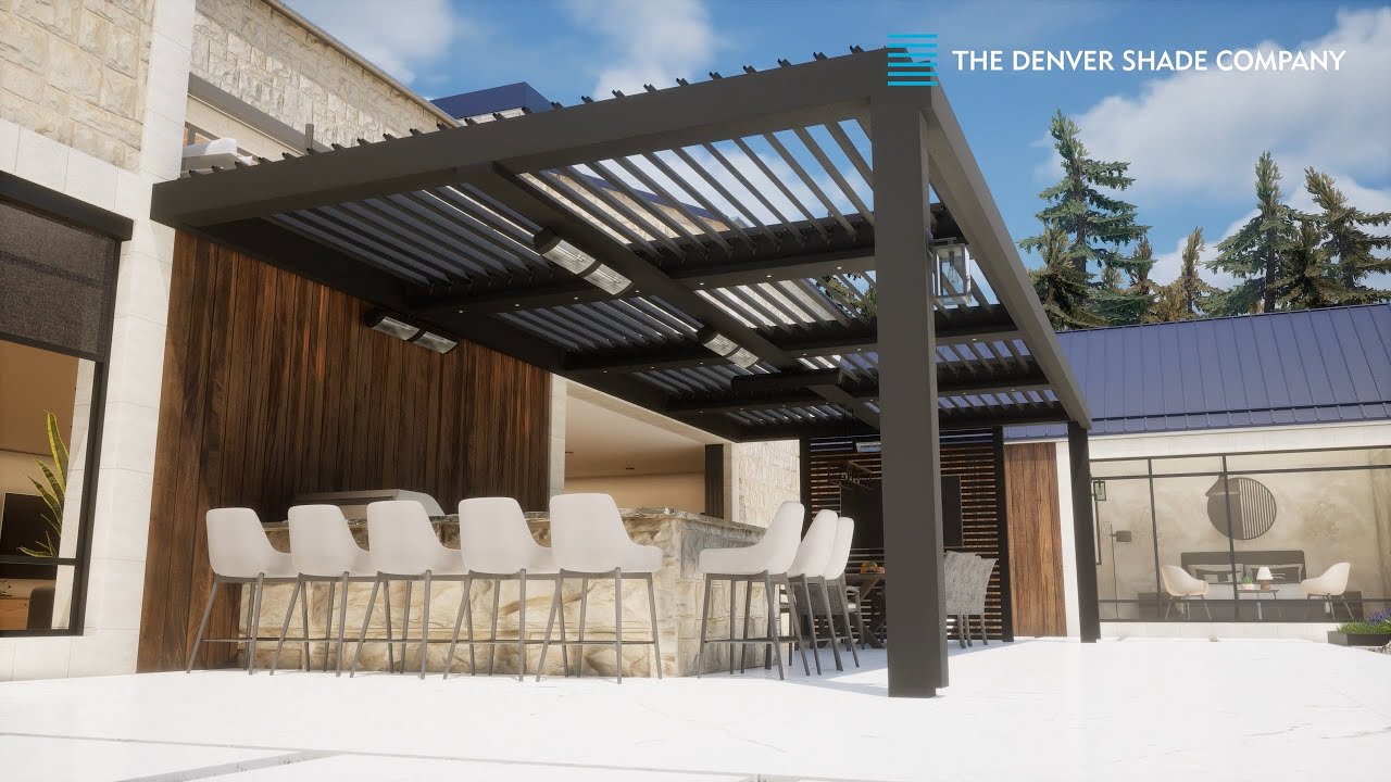 Louvered Pergola -  The Denver Shade Company
