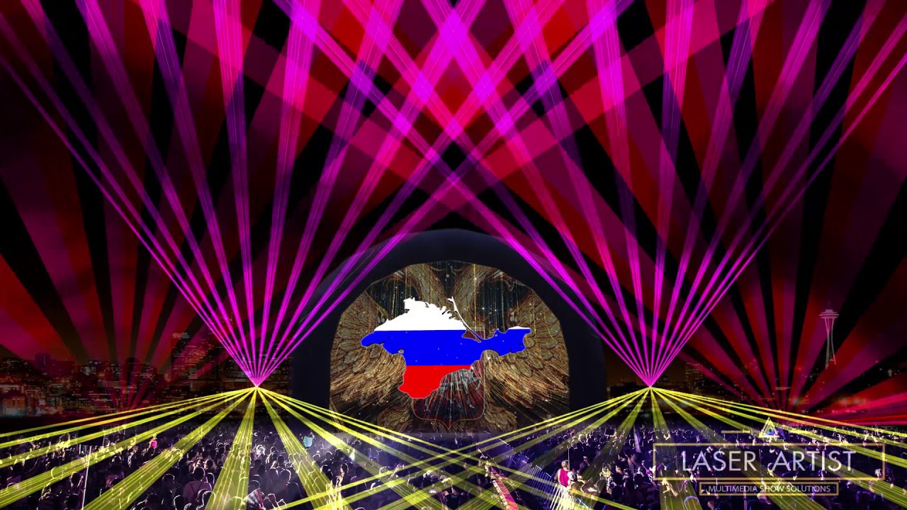 Лазерное 3D-мультимедиа шоу 