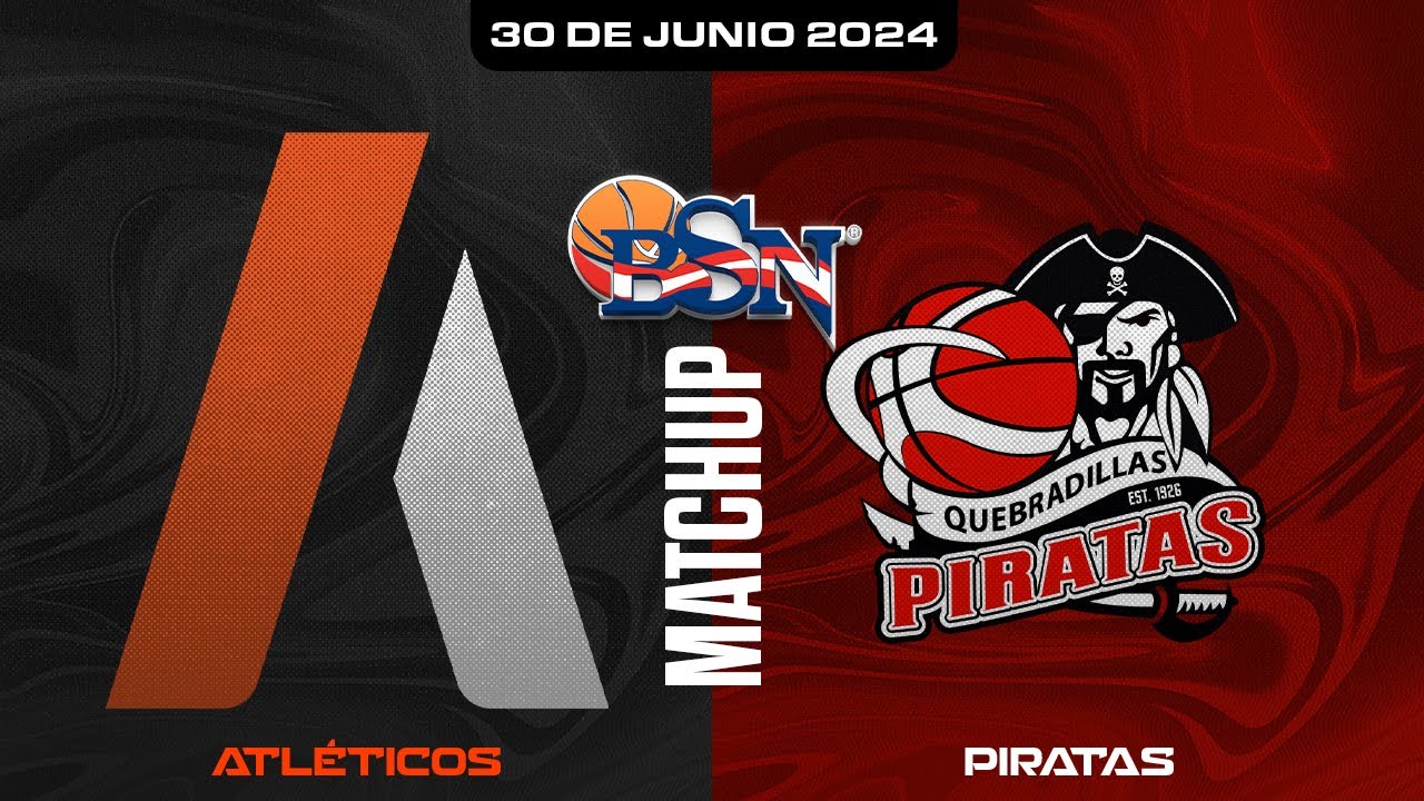 Atléticos de San Germán vs. Piratas de Quebradillas - BSN2024