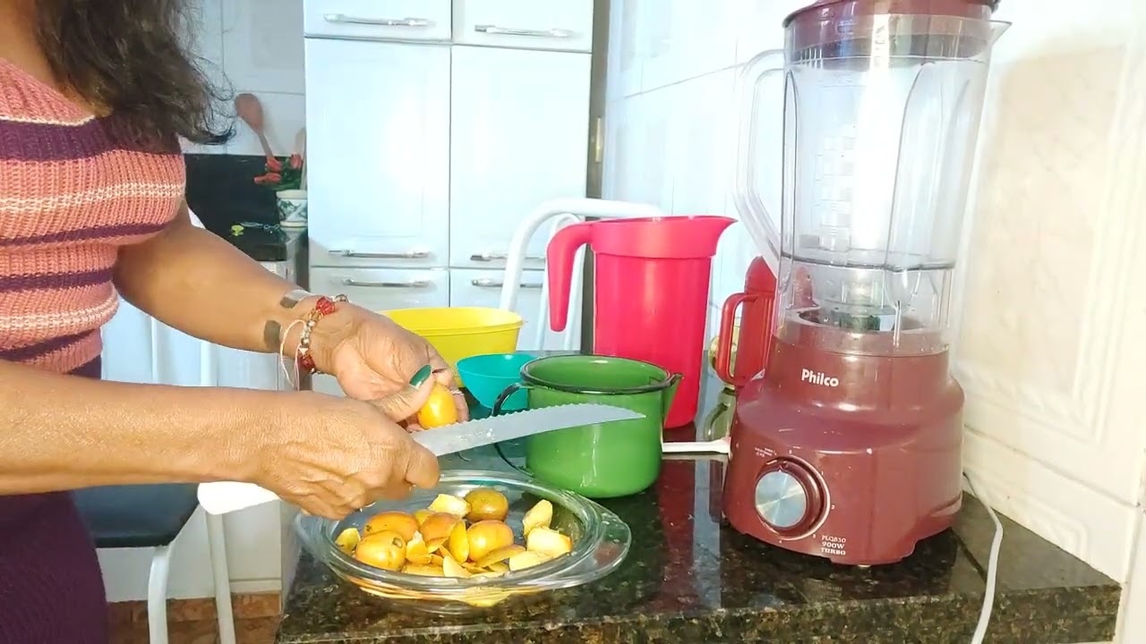 Suco de siriguela.
