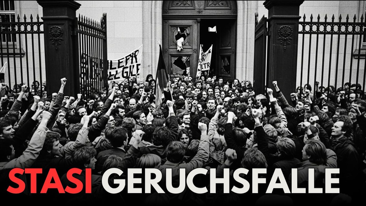Die Stasi bewahrte den Geruch von Menschen auf – Die schockierende Methode der DDR, 1979
