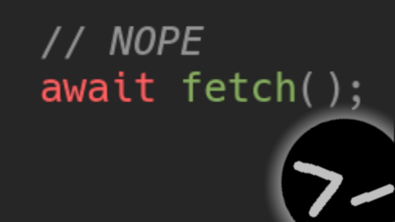 I think everyone is making http requests wrong