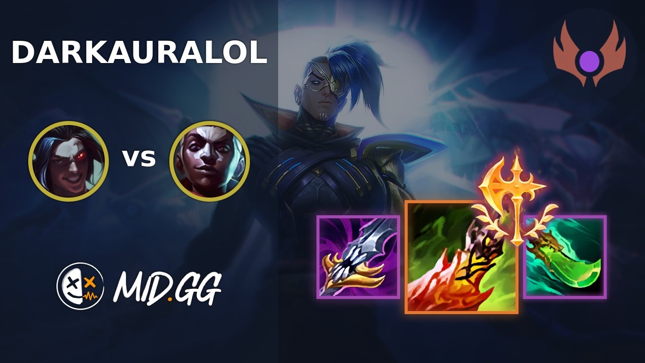 MID.GG: [ DarkAuraLOL ] Kayn JUNGLE vs Ekko | EUW MASTER | LOL Season 2026