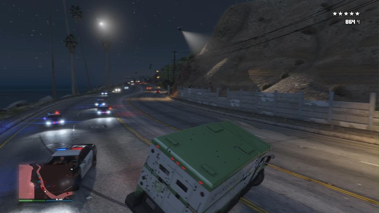 Best way to survive 5 stars in gta 5