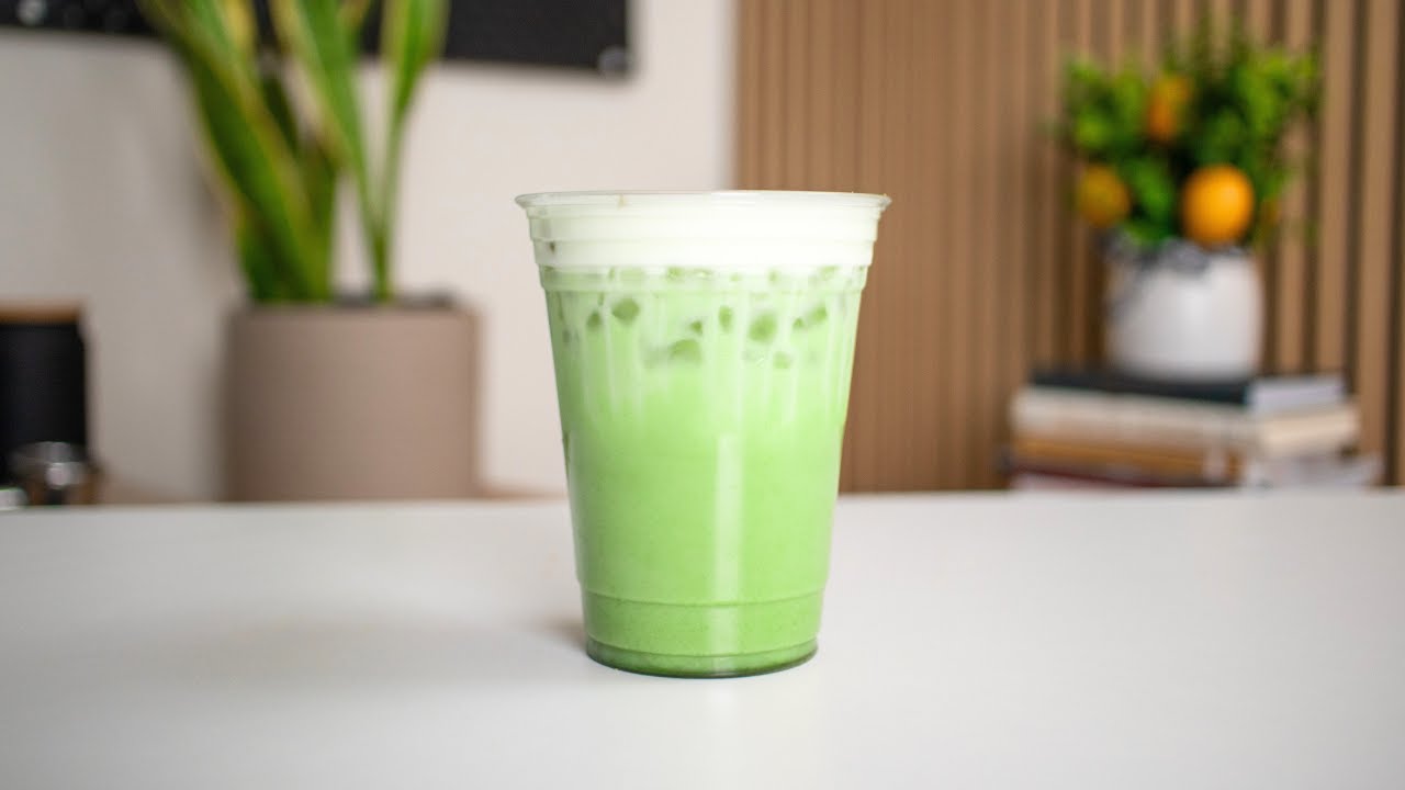 Starbucks Iced Nondairy Salted Caramel Cookie Matcha