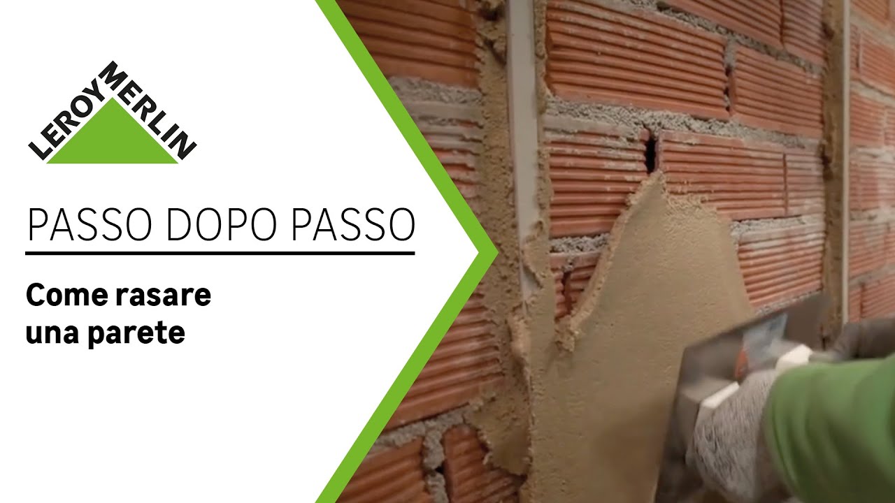 Passo Dopo Passo - Come rasare una parete | Leroy Merlin