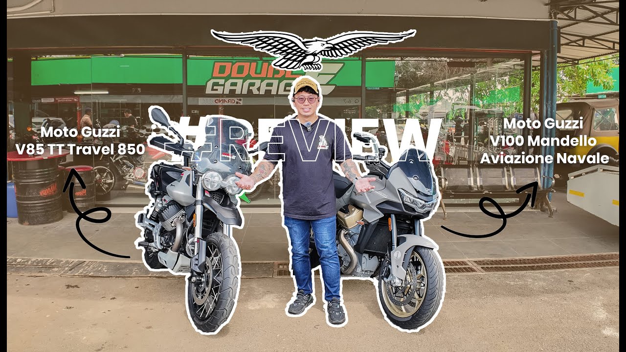 MOTO GUZZI YANG NYAMAN DAN HEDON DARI LAHIR?? | Review v85 TT Travel & V100 Mandello | #deeproject