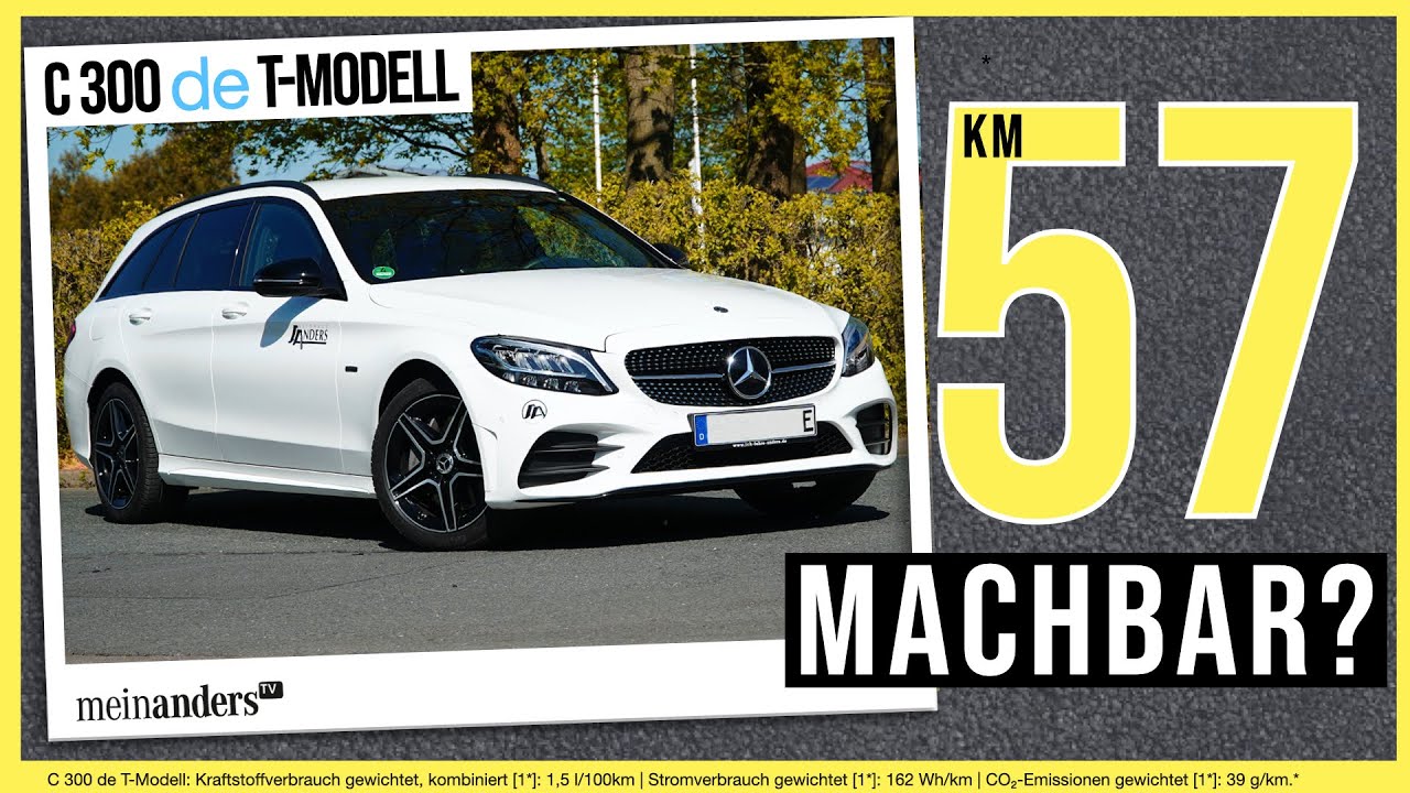 Wie weit kommt der Mercedes C 300 de wirklich? I 4k