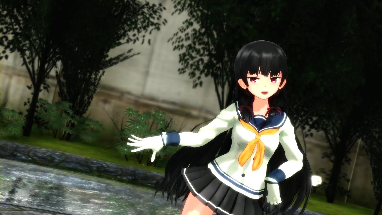 【MMD艦これ】ドーナツホール【磯風】