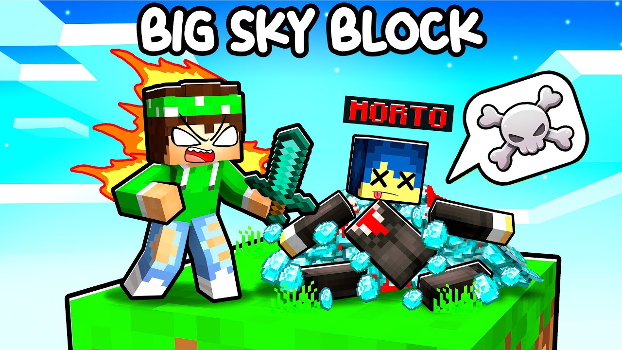 MI HANNO RUBATO I DIAMANTI E DEVO VENDICARMI su MINECRAFT! - BIG SKY BLOCK