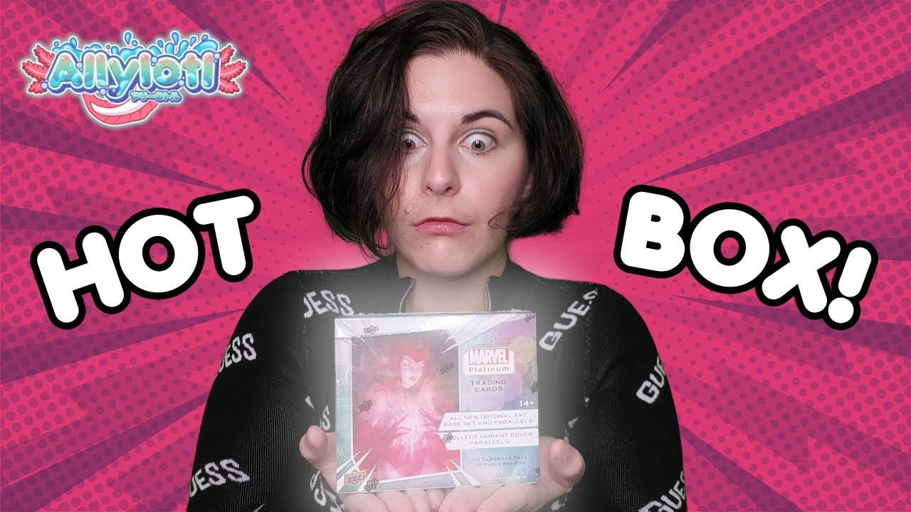Pulling a ONE OF ONE Card from Marvel Platinum!