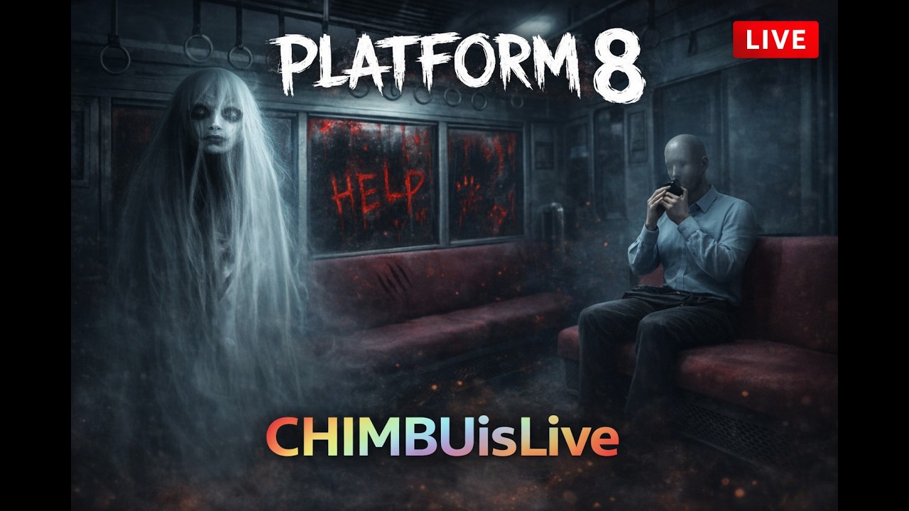 PLATFORM 8😱HORROR GAME LIVE💀| CHIMBUisLive |Train Horror #shorts #shortslive #Platform8 #HorrorLive