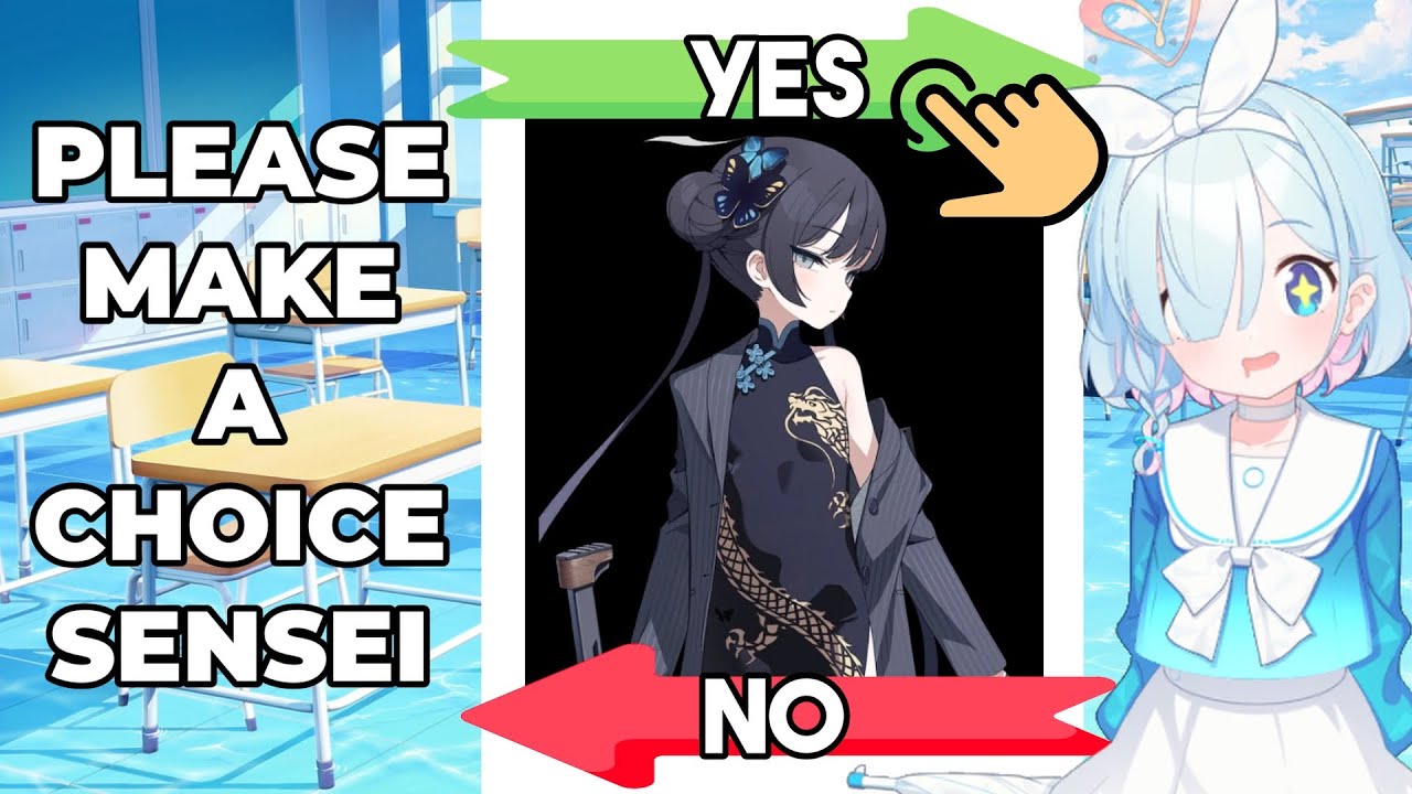 Sensei swipes right on every student [Blue Archive]