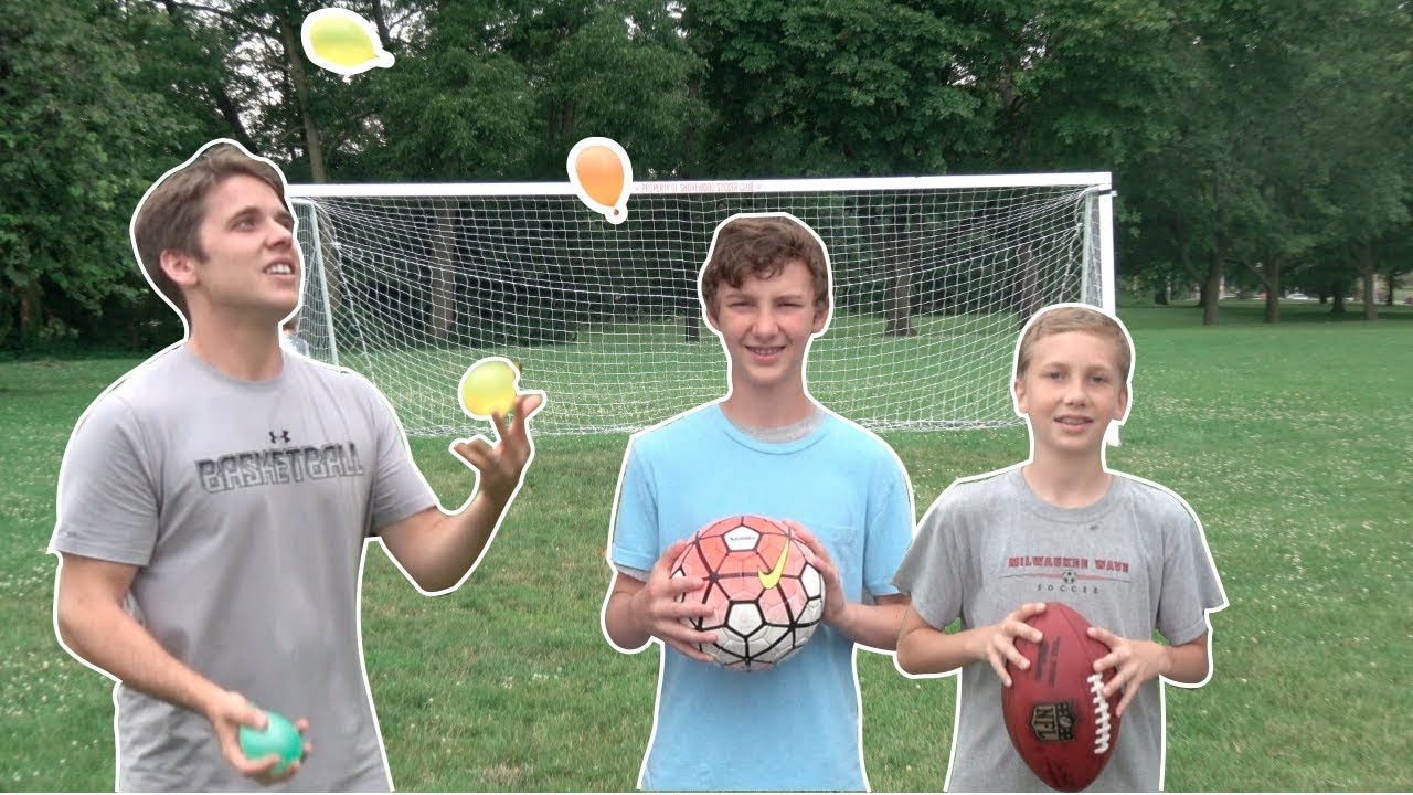 Вызов на трюковый удар! | Это потрясающе и JugglinJosh