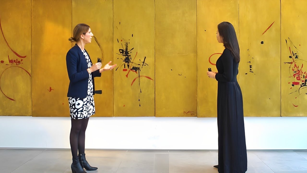 朱德群与乔治·马修：缘系东方的蓝筹艺术家 A Private Visit to Opera Gallery: Chu Teh-Chun & Georges Mathieu
