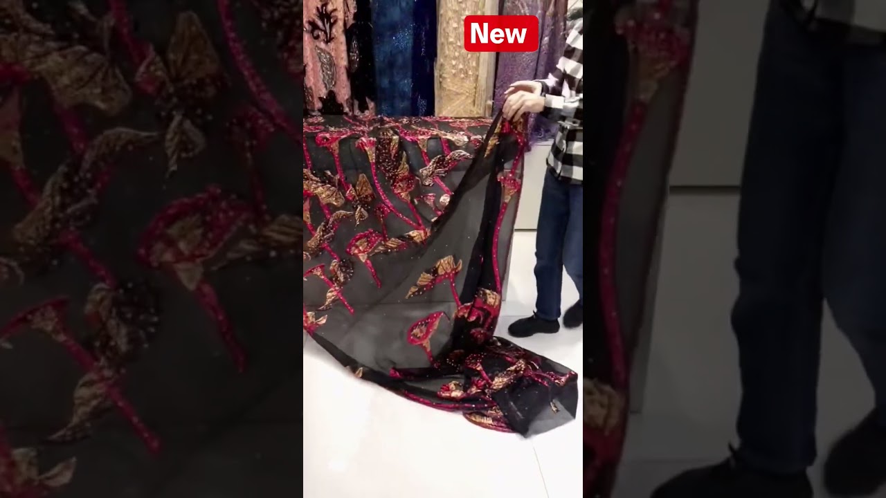 new trending Saree kuch alag saree full hand work party wear wedding #fancy #saree #latestsarees