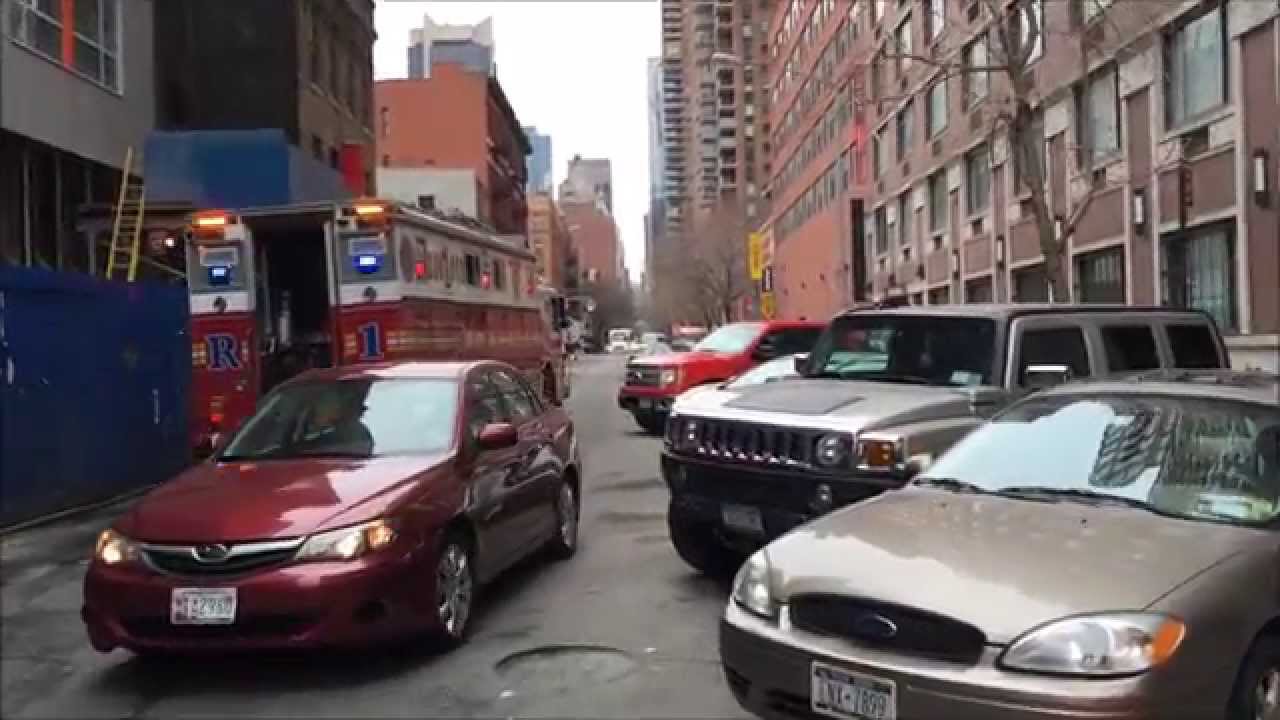 FDNY RESCUE 1, FDNY RESCUE 2, FDNY RESCUE 3 AND FDNY RESCUE 4 ALL RESPONDING INSIDE NEW YORK CITY.