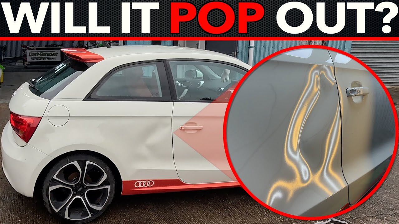 Crazy Dent Repair On An Audi A1 | You Won't Believe The Results | PDR
