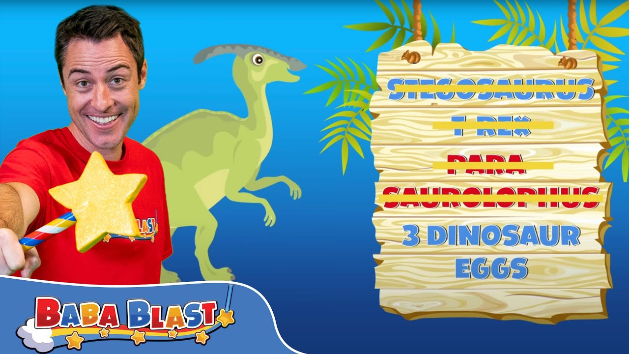Dinosaur Adventures Compilation Video | Educational Videos for Kids | Baba Blast!