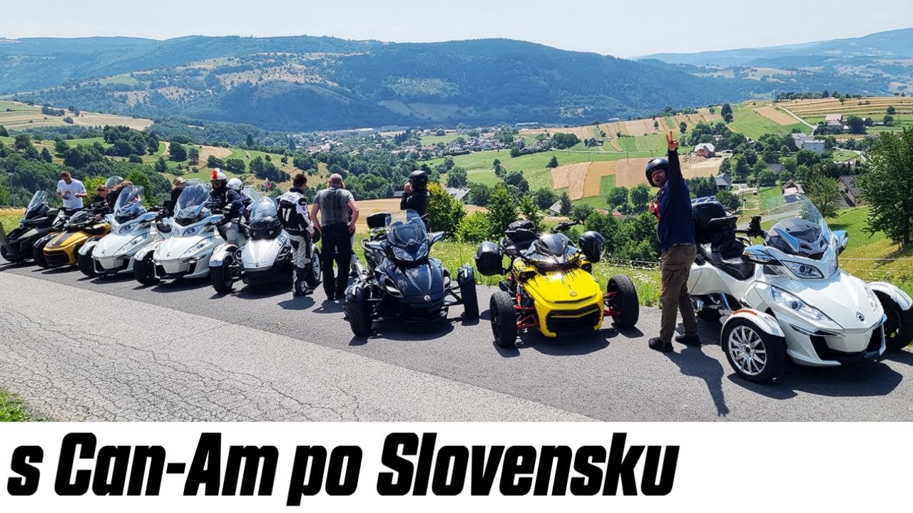 Trojkolkou po Slovensku | Can-Am SPYDER a RYKER stretnutie 24.07.2021