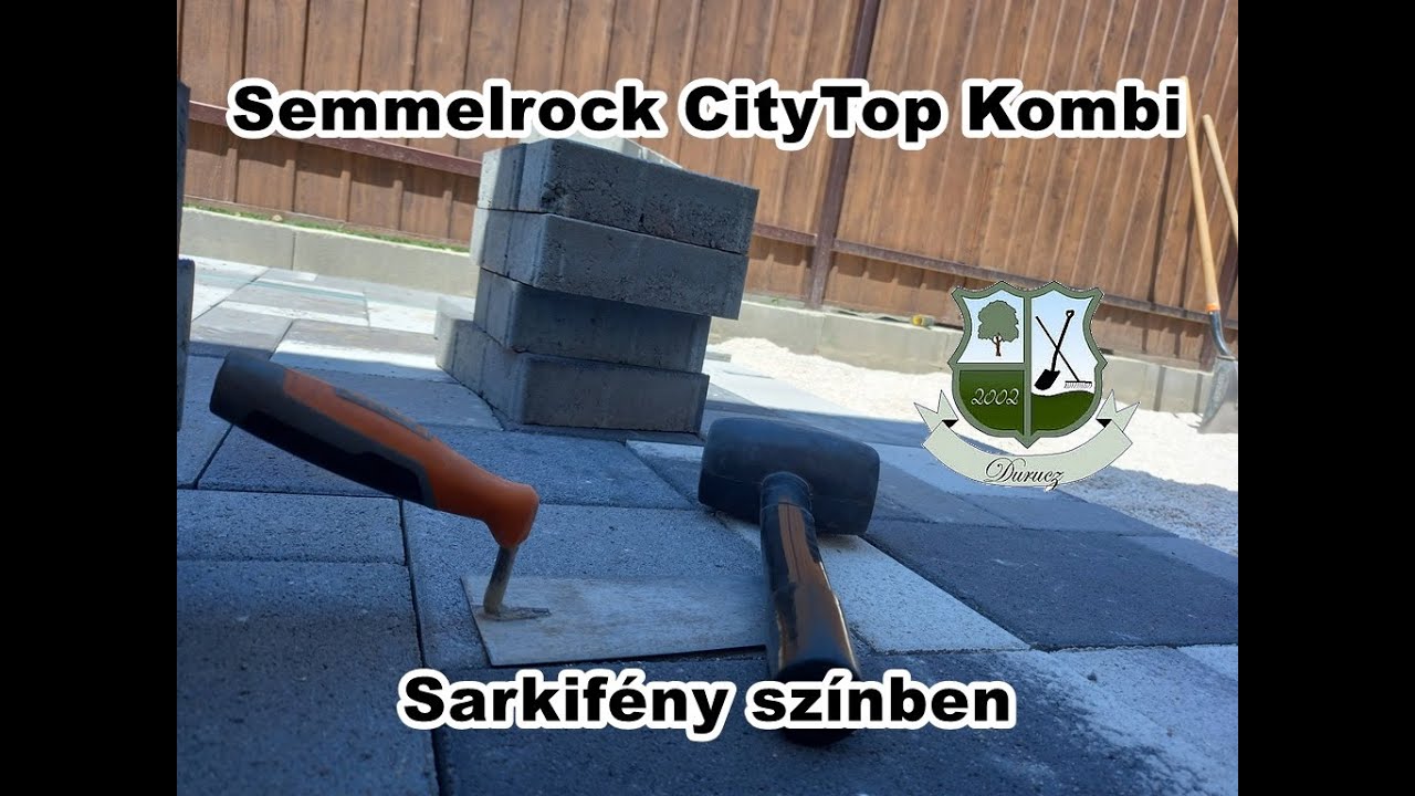 Milyen térkövet válasz - Semmelrock Citytop Kombi sarki fény térkő