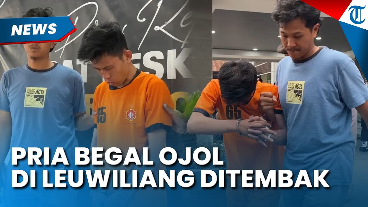 KAKI PINCANG! PRIA Begal Ojol di Leuwiliang Bogor Dihadiahi Timah Panas oleh Polisi