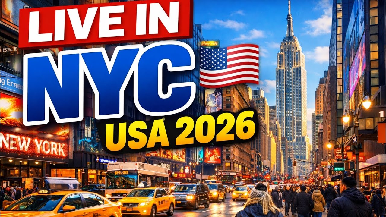 Strong women  is live! Life in New York City USA 2026 | Live NYC Tour