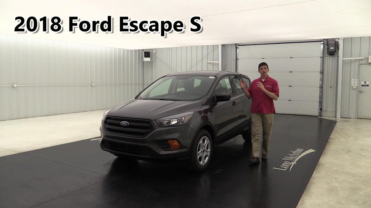ОБЗОР FORD ESCAPE S 2018 ГОДА: СТАНДАРТНОЕ И ДОПОЛНИТЕЛЬНОЕ ОБОРУДОВАНИЕ
