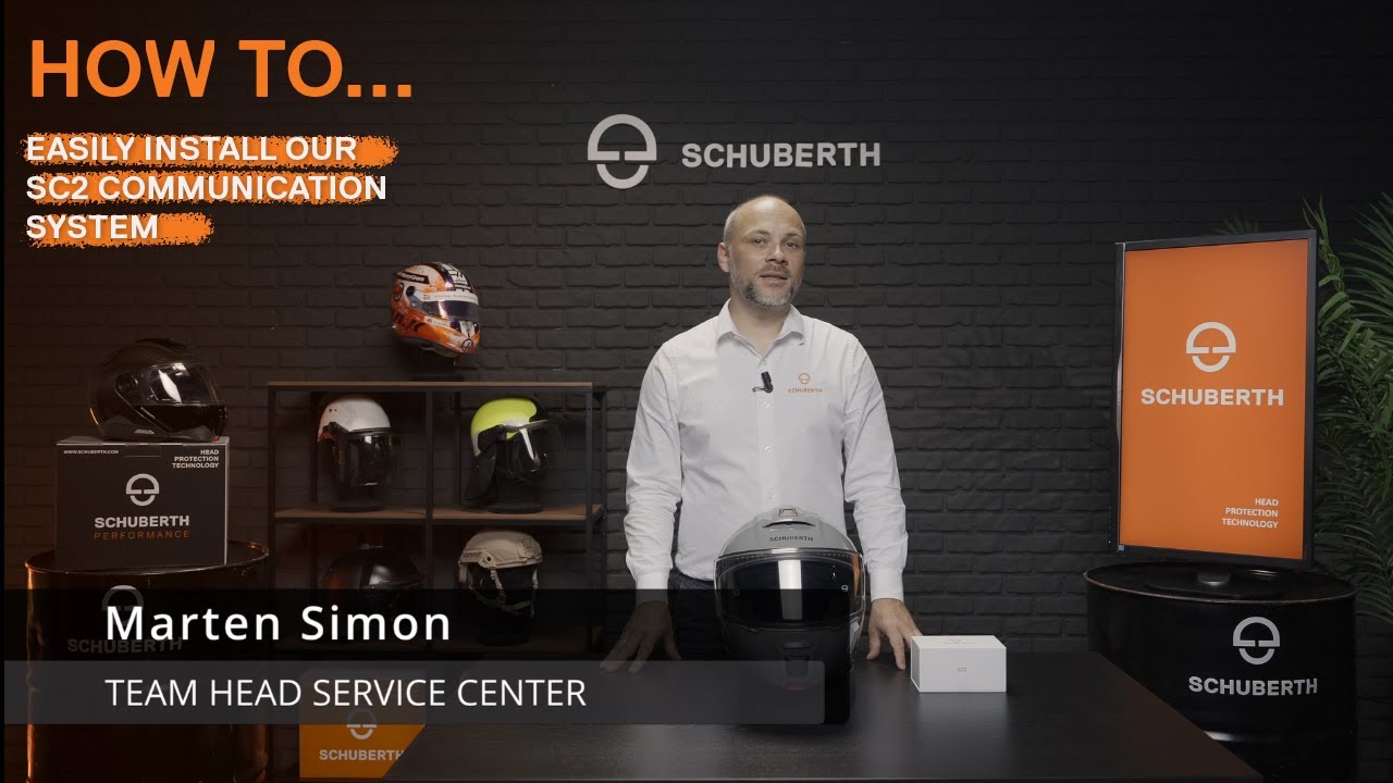 SCHUBERTH TV | How to install the SC2 communication system