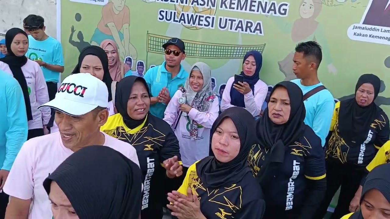 Dokumenter Kontingen Kemenag Boltara di Porseni ASN Kemenag Sulut 2026