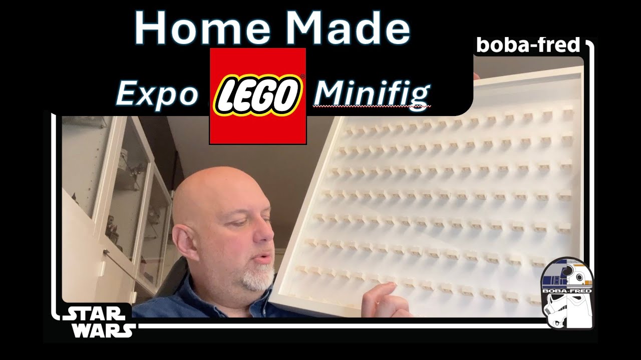 #275 - boba-fred - Collection Lego mini figurines, comment transformer un cadre IKEA en vitrine ?