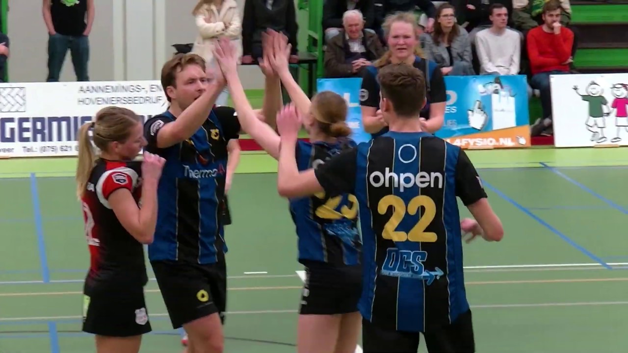 Korfbal League Samenvatting, speelronde 14: KZ - DOS'46