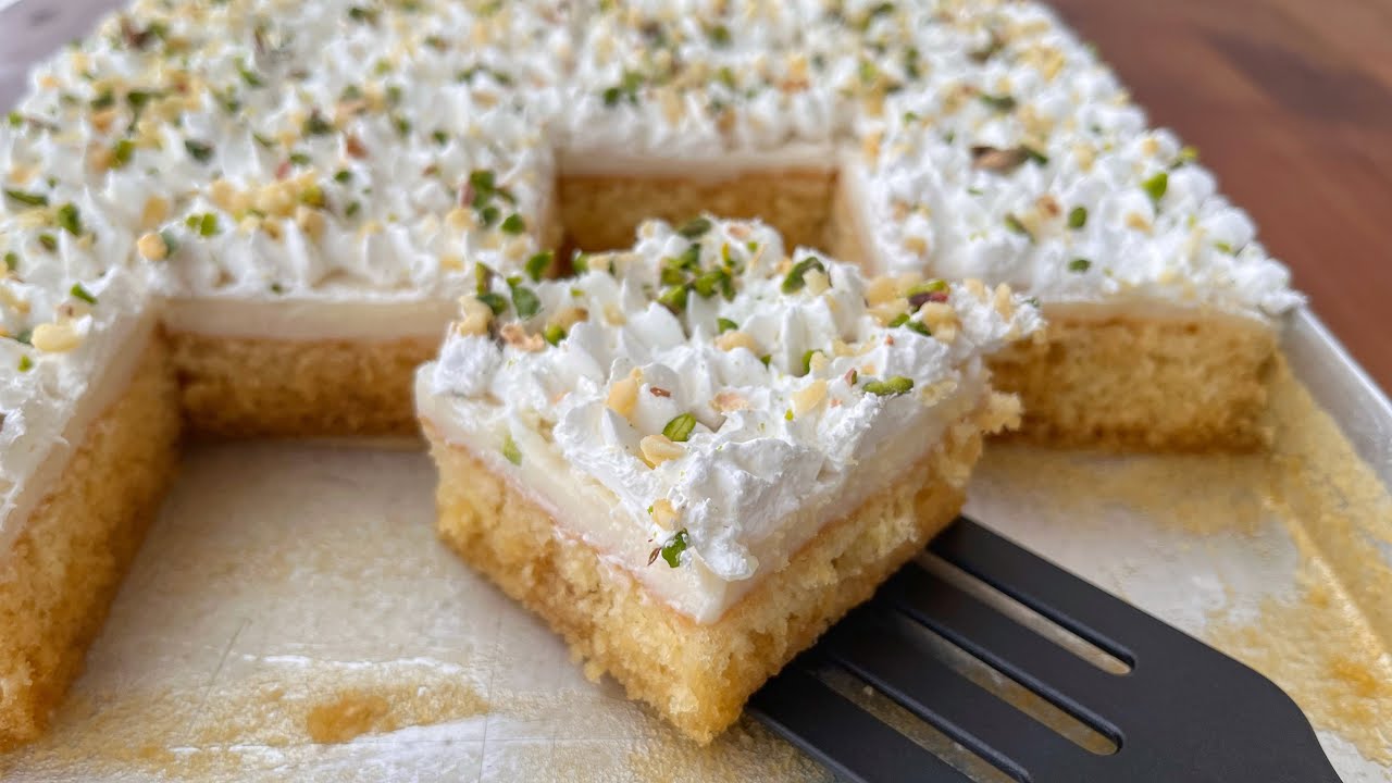 Ev halkı bu tatlıya bayıldı😍 Yalancı ekmek kadayıfı ✅