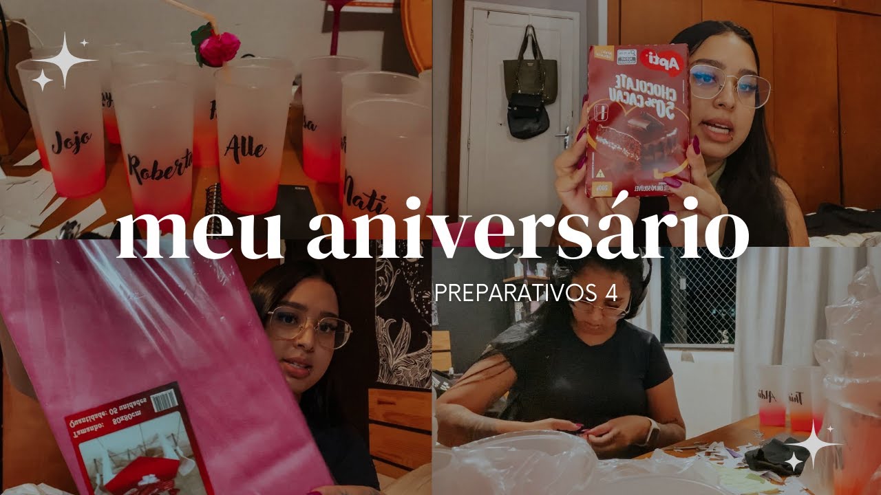 preparativos do meu aniversário | últimas comprinhas e fazendo os brindes ✨ pt.4