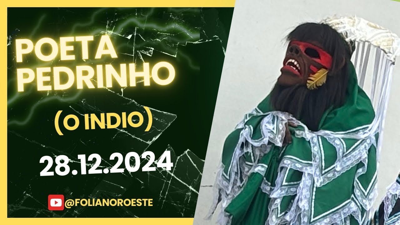 Poeta Pedrinho de Laje do Muriaé 29/12/2024