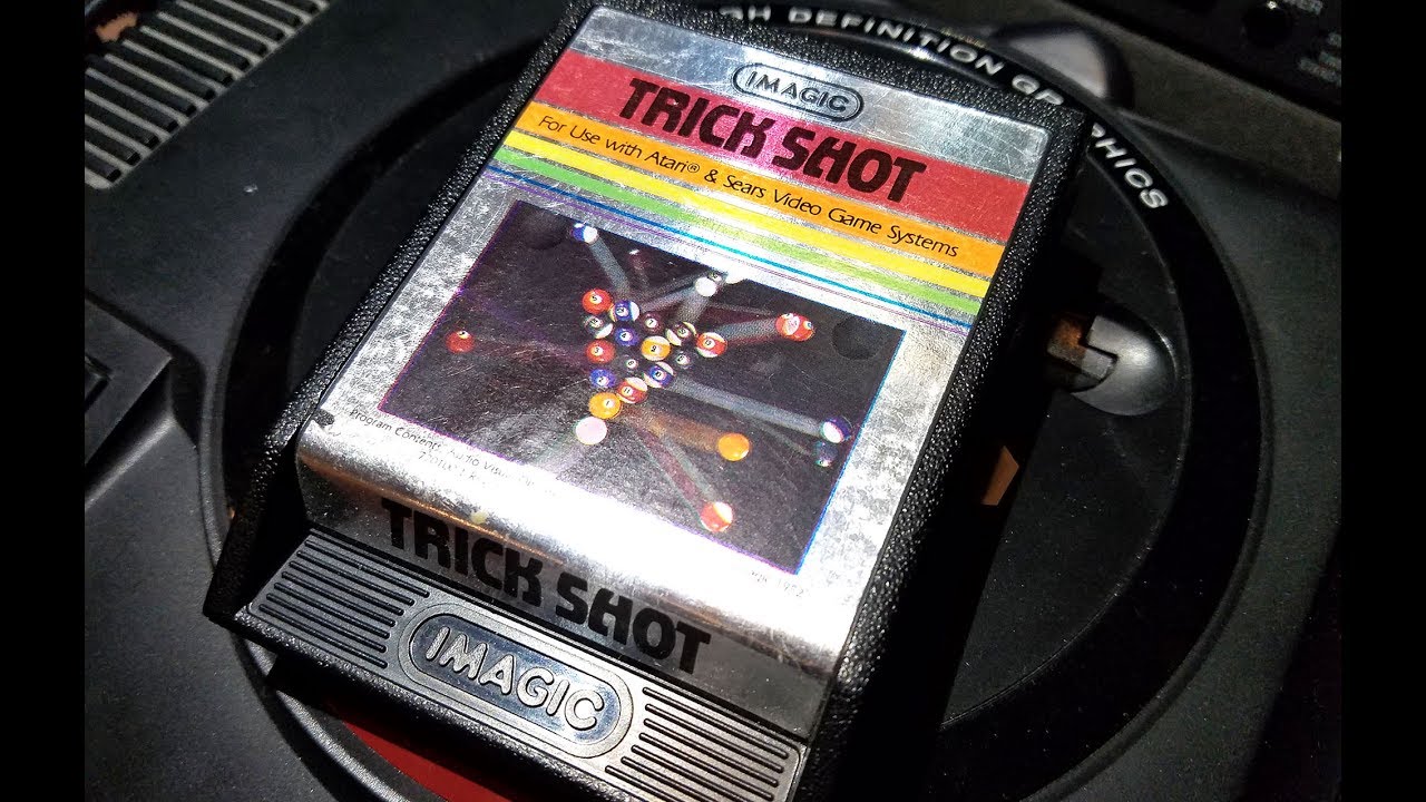 Classic Game Room - TRICK SHOT review for Atari 2600