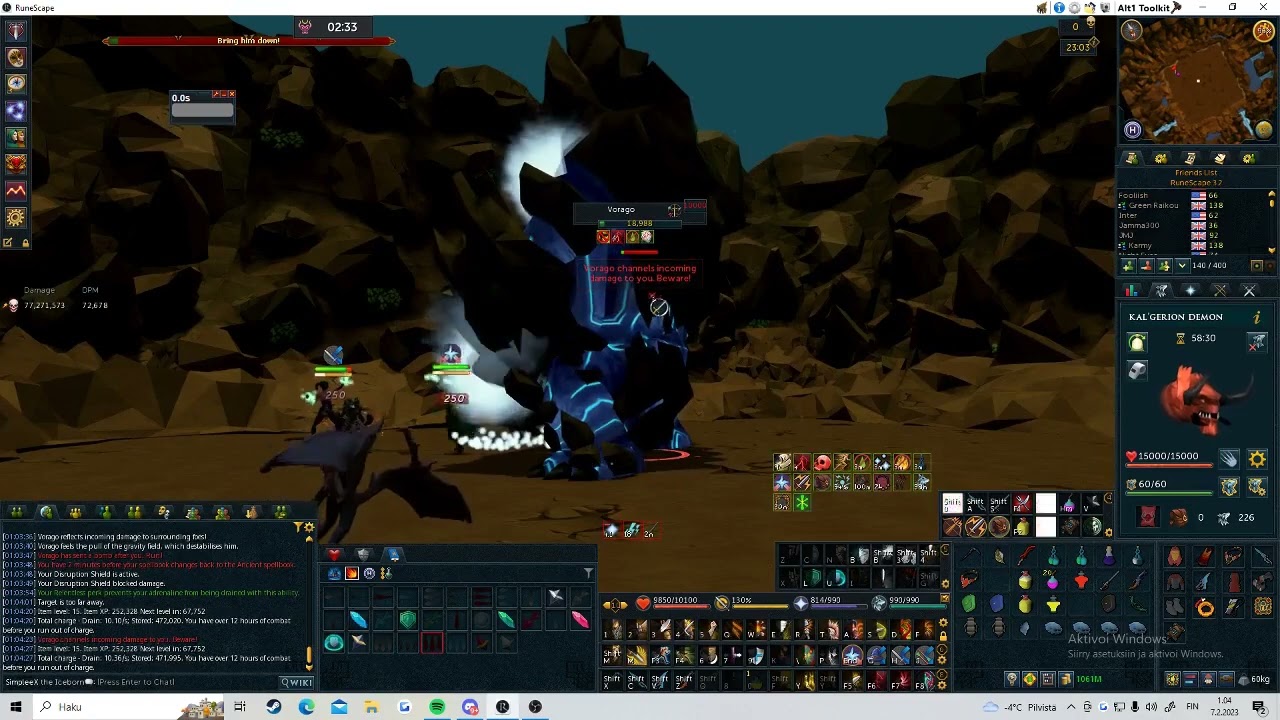 7.17,4 GB Duo melee - PVME Rago Master