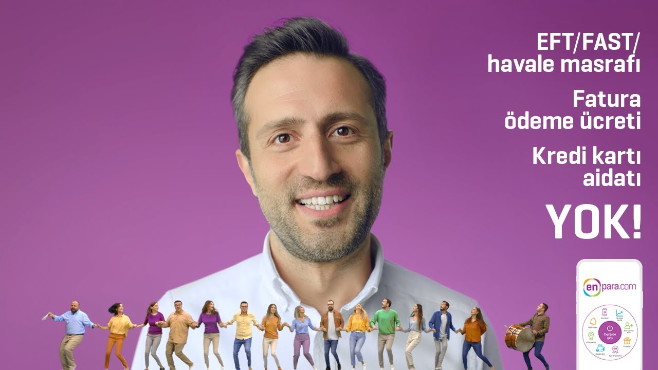 Enpara.com'da masraf yok! Onun yerine neşe var, coşku var, mutluluk var!