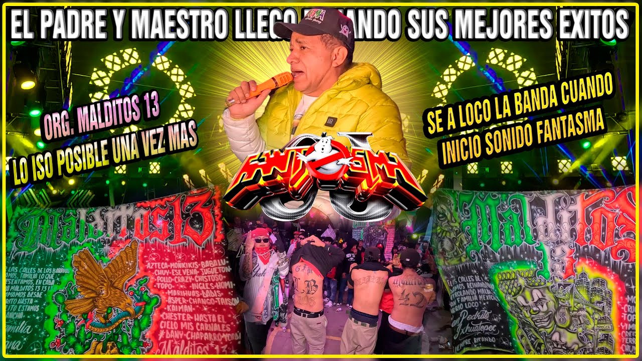 🎤😎WAO FUE UNA LOCURA CON SONIDO FANTASMA)) - PRENDIO A LA BANDA CON SUS EXITOS ((ORG MALDITOS 13))🎤😎