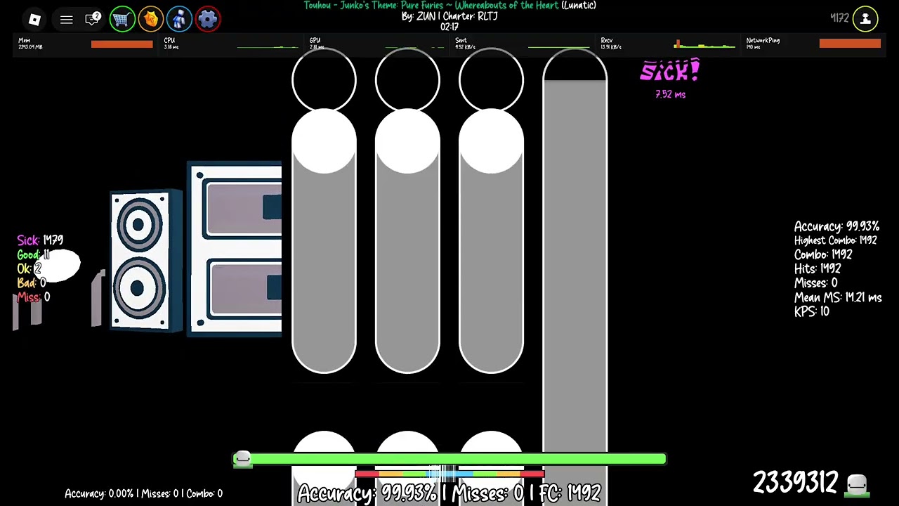 funky friday junko's theme 1 miss 99.93% || explorerbacon