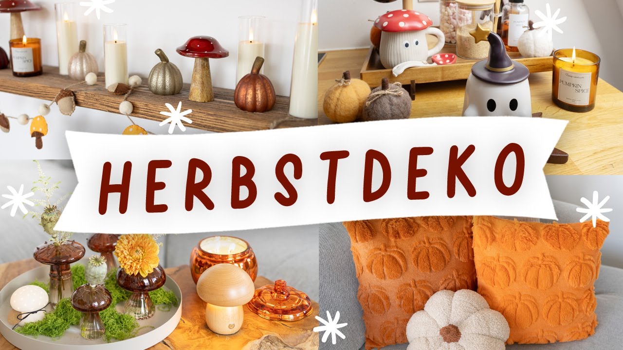 HERBST DEKO IDEEN 2025 🍁 schnelle & einfache HERBST DEKORATION | TRYTRYTRY