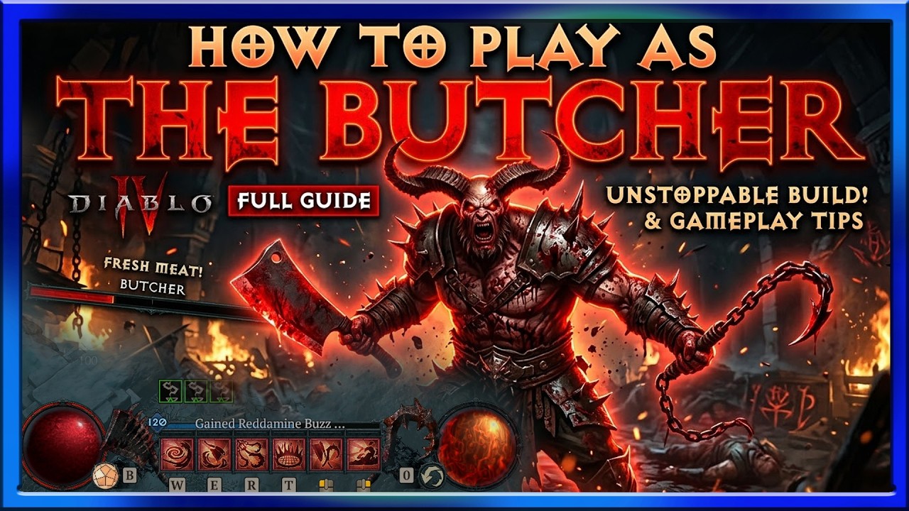 Diablo 4 12 сезон: Как играть за Мясника и все подробности: Руководство по игре за Мясника в 12 с...